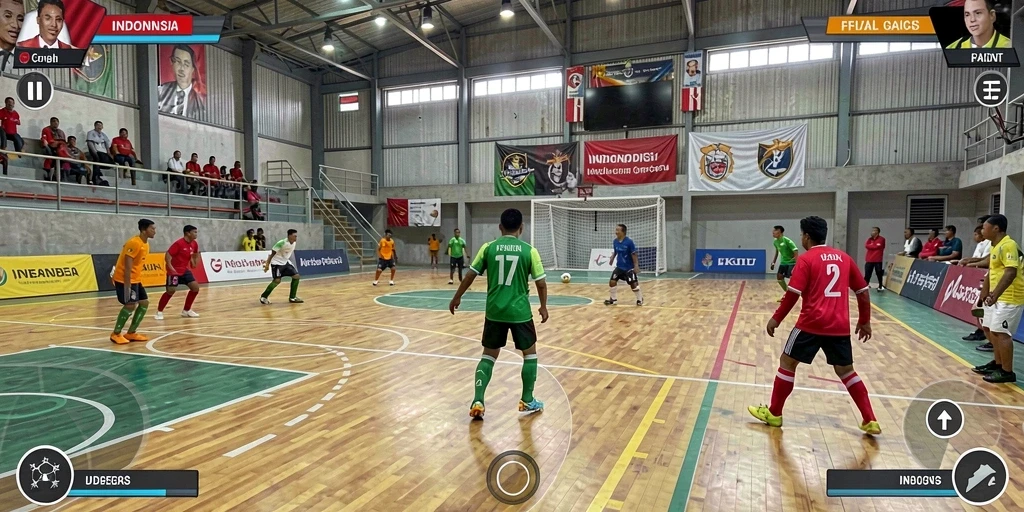 Tangkapan layar menunjukkan pemain meraih kemenangan.