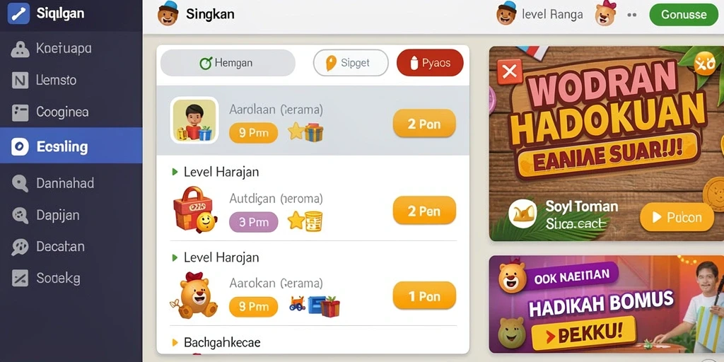 Misi yang beragam dan penuh tantangan untuk pemain.