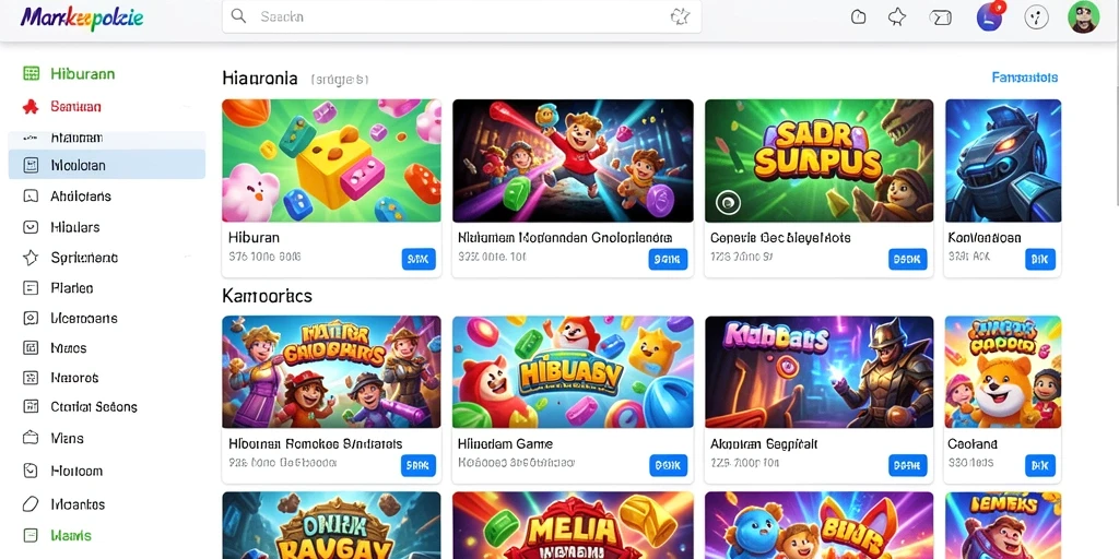 Tangkapan layar menampilkan pemandangan indah di dunia game.