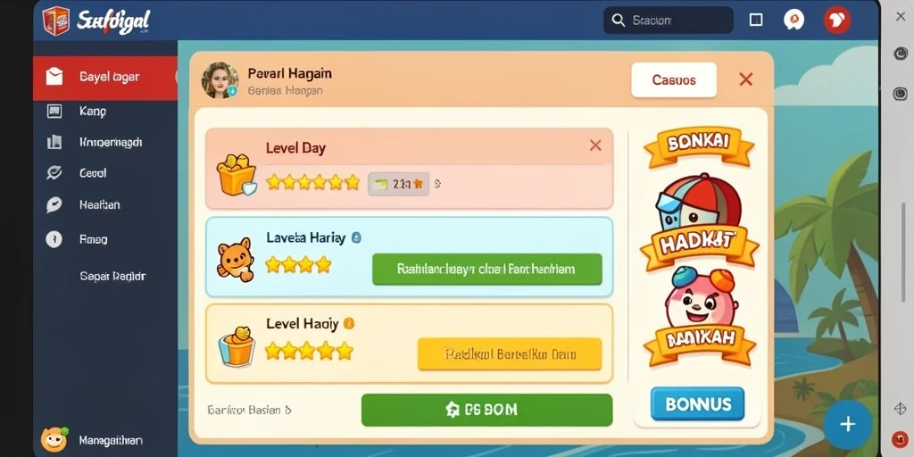 Item bonus yang membantu pemain mencapai tujuan.